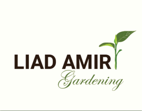 Liad Amir Gardening wordmark logo