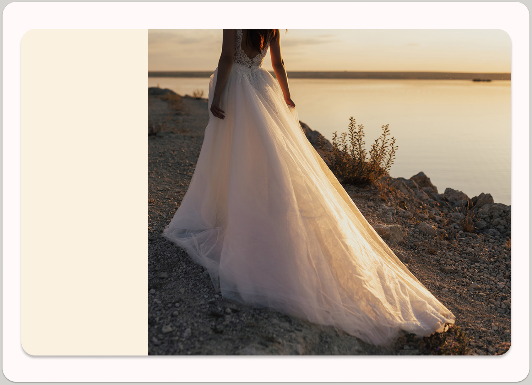 Bridal advertising campaign